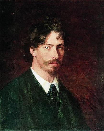 Ilia Efimovich Repin Self portrait oil painting picture